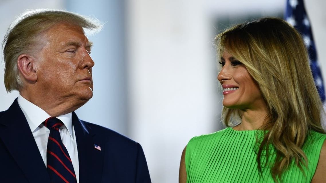 The 45th US President - Trump and his wife launch an official website Upload_1617093971_1622846305